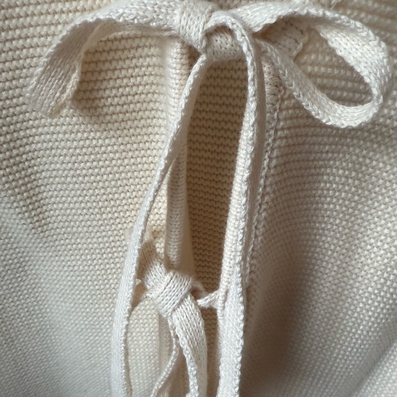 Neuflora Blaine sweater vest in cream - Picture 4 of 6